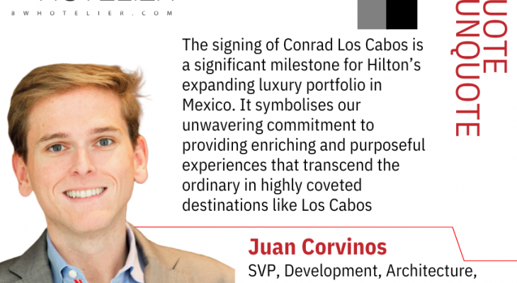 Hilton expands luxury portfolio with signing of Conrad Los Cabos Resort